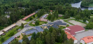 Ilmakuva Kangaslammilta.