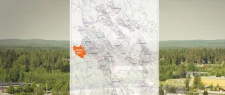 "Turjanvirta" kartalla.