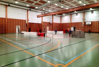 Kangaslammin liikuntatalon sali