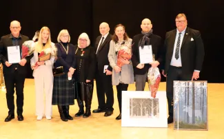 Itsenäisyysjuhlassa 2023 palkitut.