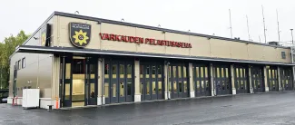 Varkauden pelastuslaitoksen julkisivukuva.
