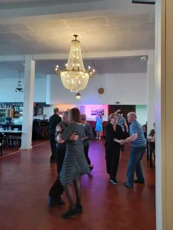 Karaoken ja tanssin ystävien yhteinen ilta