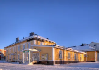 Varkauden teatteri ulkoa.