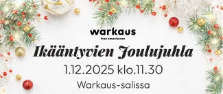 Ikääntyvien joulujuhla 1.12.2025 kuvituskuva.